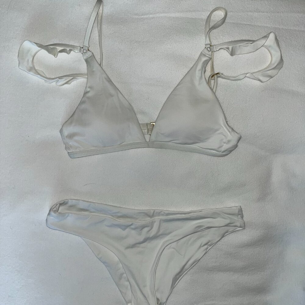 L*Space white bikini